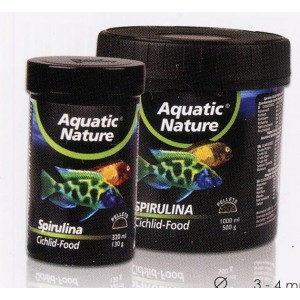 ALIMENTO PECES CICLIDOS SPIRULINA 320 ML. AQUATIC NATURE ALIMENTO PECES CICLIDOS SPIRULINA 320 ML. AQUATIC NATURE