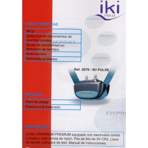 COLLAR ANTILADRIDOS IKI PULSE COLLAR ANTILADRIDOS IKI PULSE