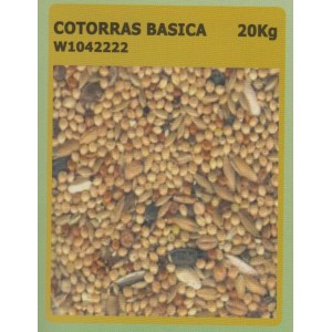 WITTE MOLEN COTORRAS BASICA 20 KG.