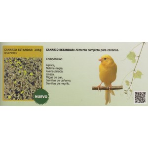 WITTE MOLEN CANARIO ESTANDAR 20 KG. WITTE MOLEN CANARIO ESTANDAR 20 KG.