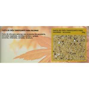 WITTE MOLEN PASTA DE CRÍA TONIFICANTE PARA PALOMAS 5 KG. WITTE MOLEN PASTA DE CRÍA TONIFICANTE PARA PALOMAS 5 KG.