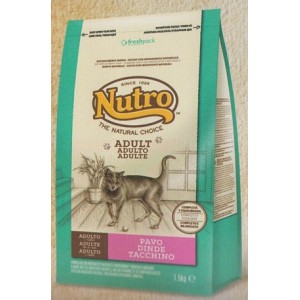 NUTRO GATOS. ADULT PAVO 1,5 KG.