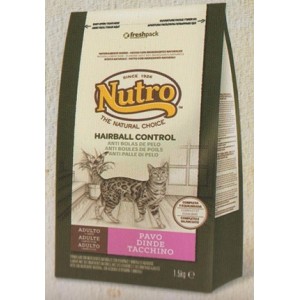 NUTRO GATOS. HAIRBALL CONTROL 1,5 KG.