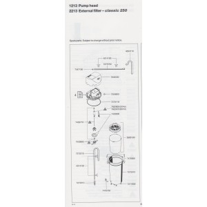 Repuesto Eheim filtro classic 2213