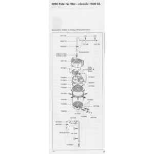 Repuesto Eheim filtro classic 2260