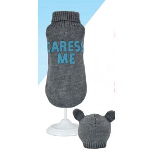 JERSEY PERRO PUNTO SWEET BEAR GREY 