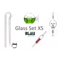 CO2 GLASS SET BLAU XS