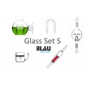 CO2 GLASS SET BLAU S