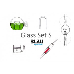 CO2 GLASS SET BLAU S CO2 GLASS SET BLAU S