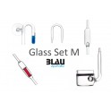 CO2 GLASS SET BLAU M