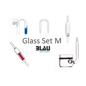 CO2 GLASS SET BLAU M CO2 GLASS SET BLAU M