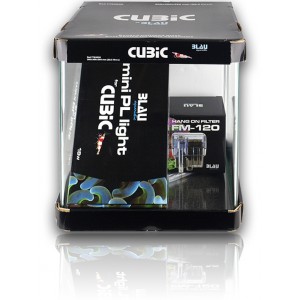 ACUARIO KIT CUBIC BLAU 32 L.