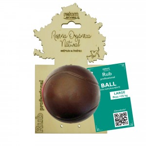 JUGUETE PERRO RUB BALL JUGUETE PERRO RUB BALL