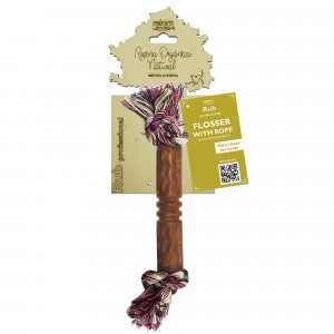 JUGUETE PERRO RUB FLOSSER WITH ROPE JUGUETE PERRO RUB FLOSSER WITH ROPE