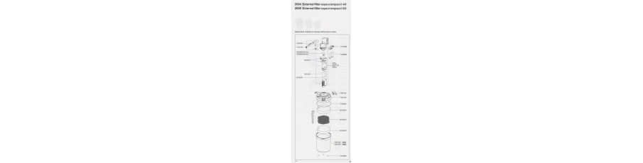 REPUESTOS EHEIM Filtros aquacompact REPUESTOS EHEIM Filtros aquacompact